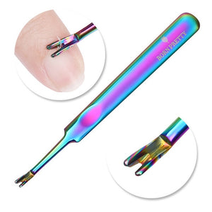 BORN PRETTY Chameleon Rainbow Nail Cuticle Pusher Clipper - Proxy Nail Polish