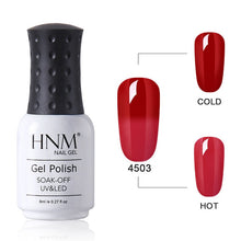Load image into Gallery viewer, HNM Cat Eye&#39;s Wine Red Nail Polish - Proxy Nail Polish