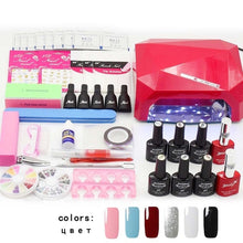 Load image into Gallery viewer, Jewhiteny UV LED LAMP Dryer &amp; 6 Color Nail Polish Set - Proxy Nail Polish
