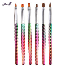 Load image into Gallery viewer, Monja 6 style Mermaid Honeycomb Handle Nail Art - Proxy Nail Polish