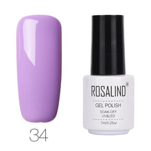 Load image into Gallery viewer, ROSALIND White Bottle Nail Polish Gel - Proxy Nail Polish