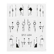 Load image into Gallery viewer, 1 Sheet Water Nail Art Stickers - Proxy Nail Polish