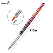 Load image into Gallery viewer, Monja 6 style Mermaid Honeycomb Handle Nail Art - Proxy Nail Polish