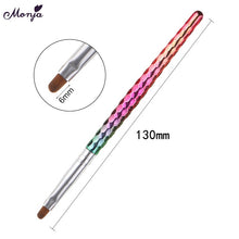 Load image into Gallery viewer, Monja 6 style Mermaid Honeycomb Handle Nail Art - Proxy Nail Polish