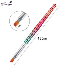 Load image into Gallery viewer, Monja 6 style Mermaid Honeycomb Handle Nail Art - Proxy Nail Polish